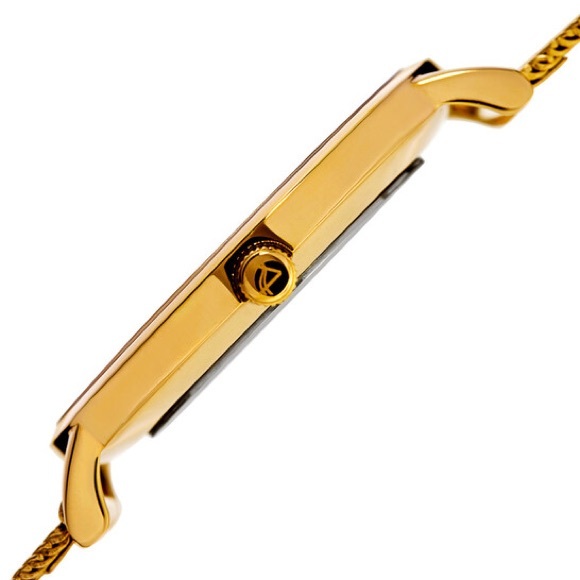 NWT August Steiner Quartz Diamond Orange Dial Ladies Watch - Picture 4 of 10